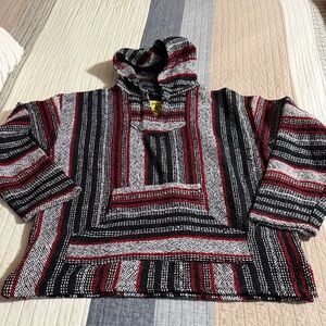 Striped Multicolor Baja Hoodie